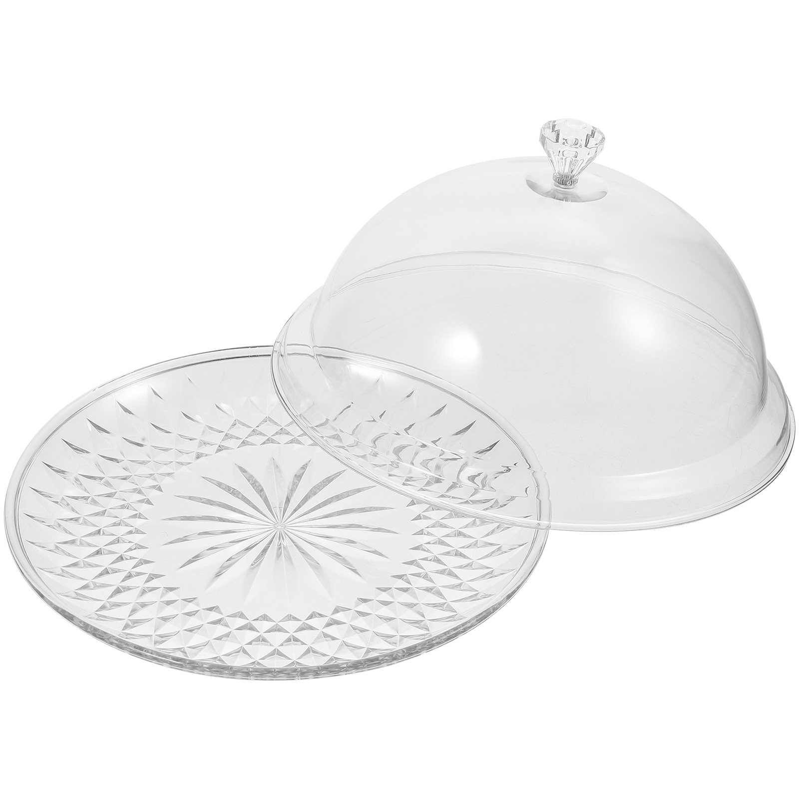 Plastic Dome Clear - Food Grade Pet Clear Cake Stand