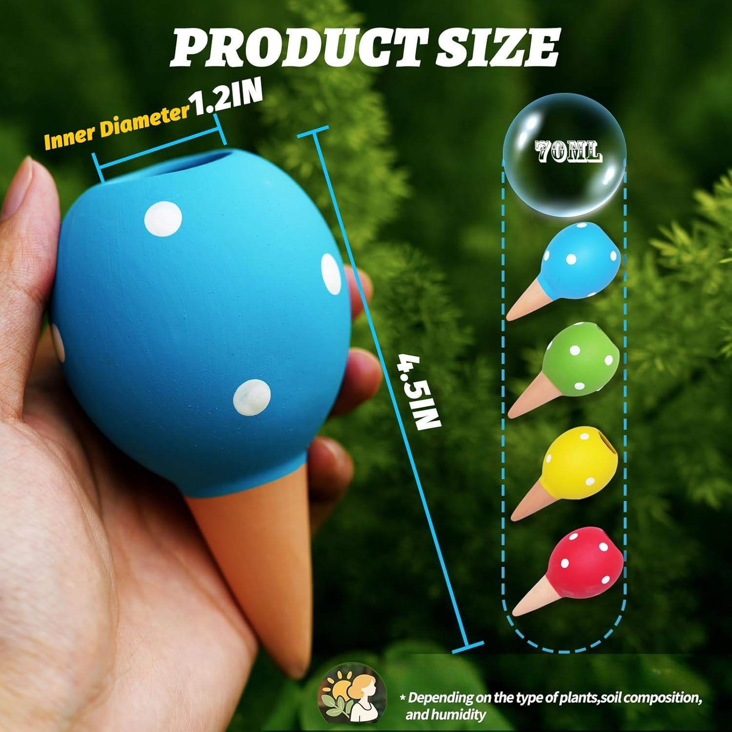Terracotta Self Watering Spike - Self Watering Insert のレビューと価格