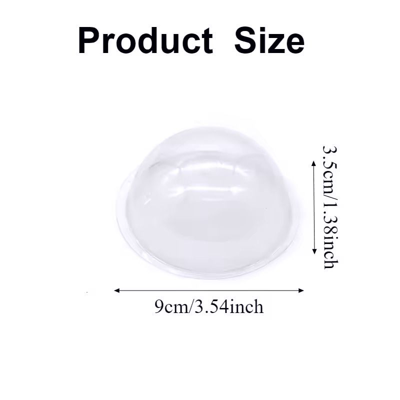 10/20/50/100PCS Plastic Transp - Plastic Dome Clear のレビューと価格