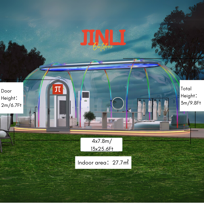 7.8-Meter Transparent Starry P - Plastic Dome Clear のレビューと価格