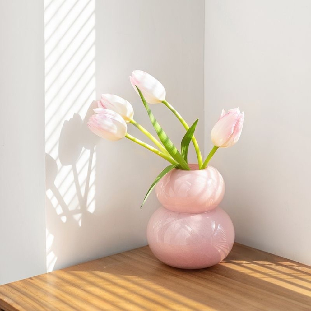 Creative Colorful Gourd Shaped - Propagation Station Vase のレビューと価格