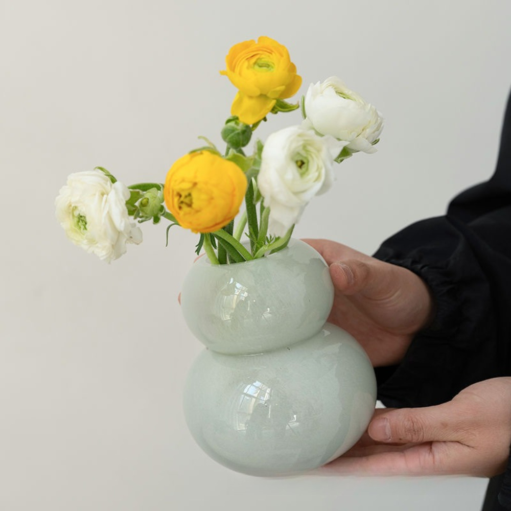 Creative Colorful Gourd Shaped - Propagation Station Vase のレビューと価格