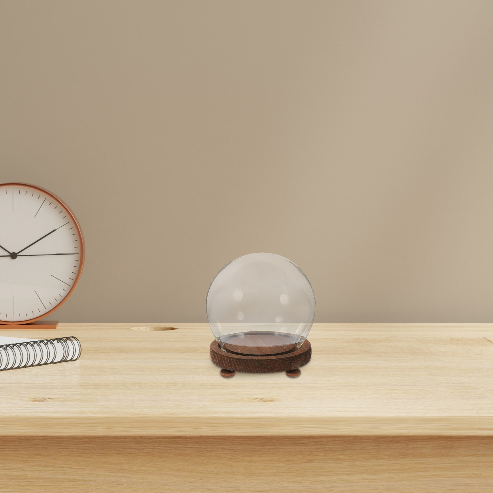 Spherical Glass Cover Ornament - Plastic Dome Clear のレビューと価格