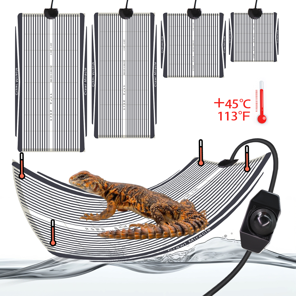 5W 15W 25W 35W Graphene Reptil - Heat Mat Seedling のレビューと価格