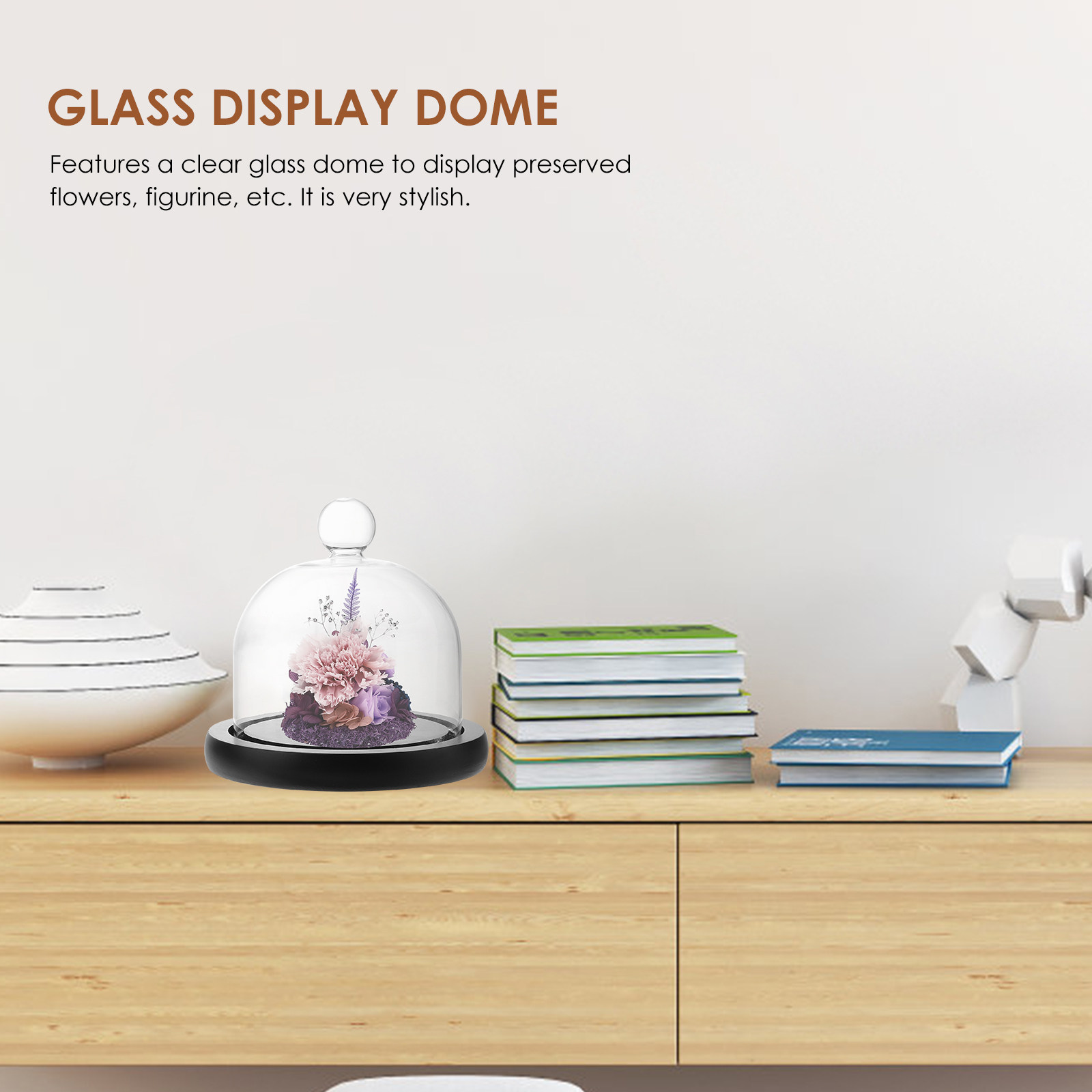 Clear Glass Display Dome for P - Plastic Dome Clear のレビューと価格