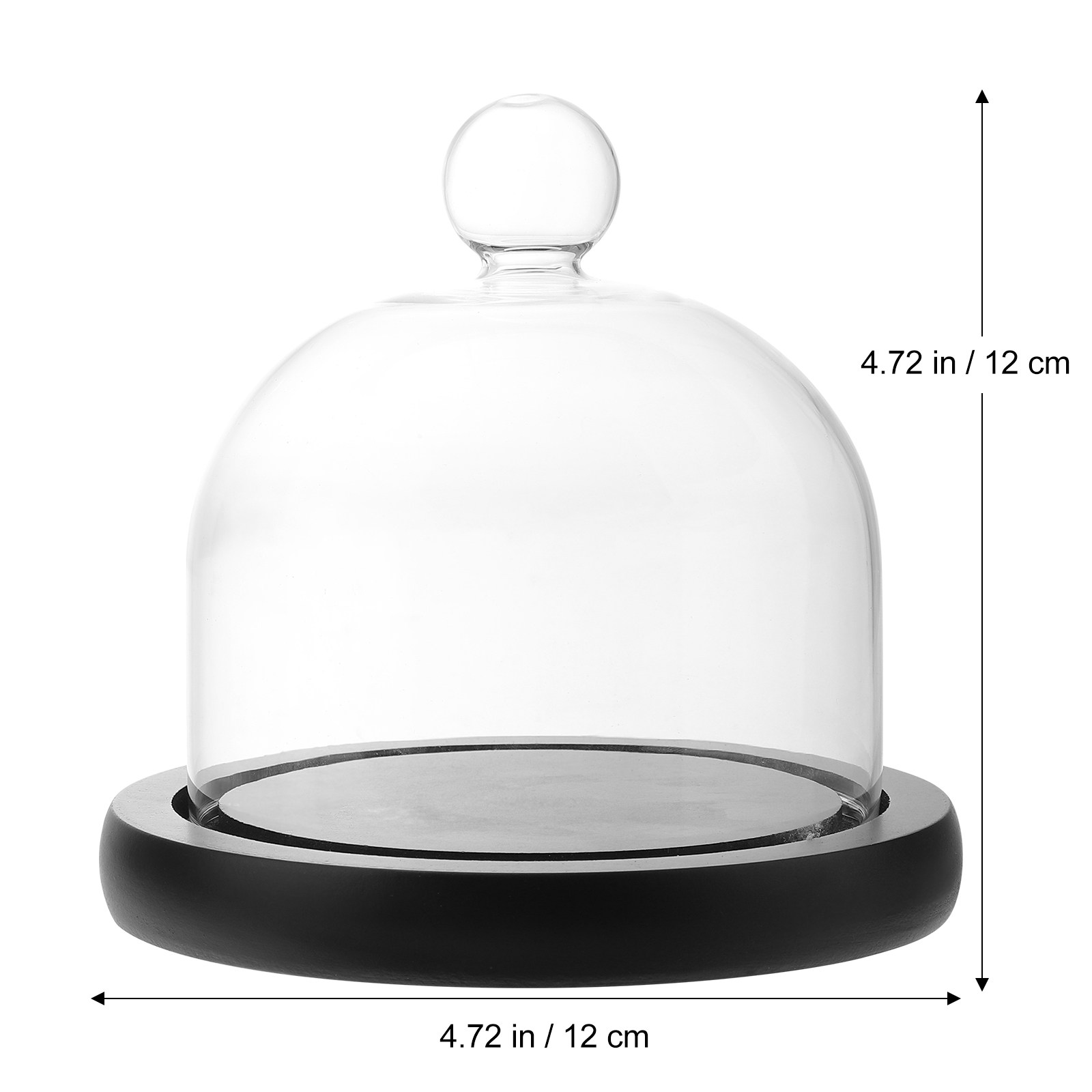 Clear Glass Display Dome for P - Plastic Dome Clear のレビューと価格