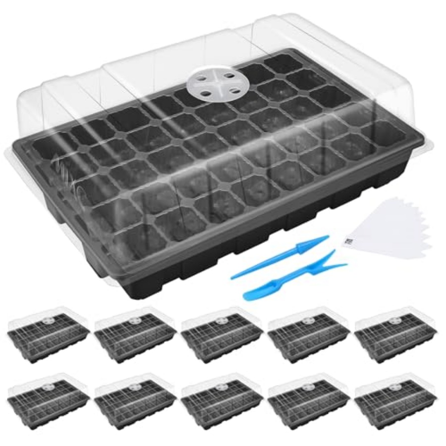 Seedling Trays Seed Starter Tr - Humidity Dome Kit のレビューと価格