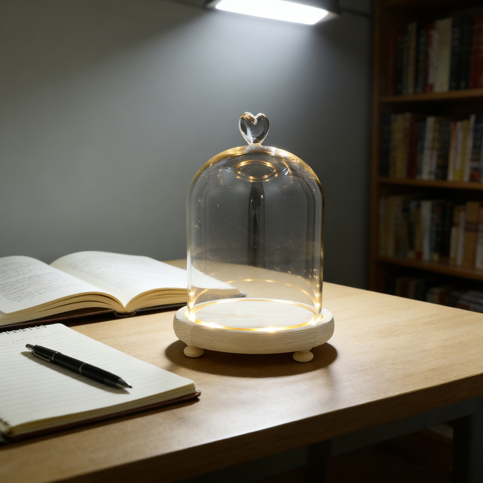 Heart Shaped Glass Dome Cloche - Plastic Dome Clear のレビューと価格