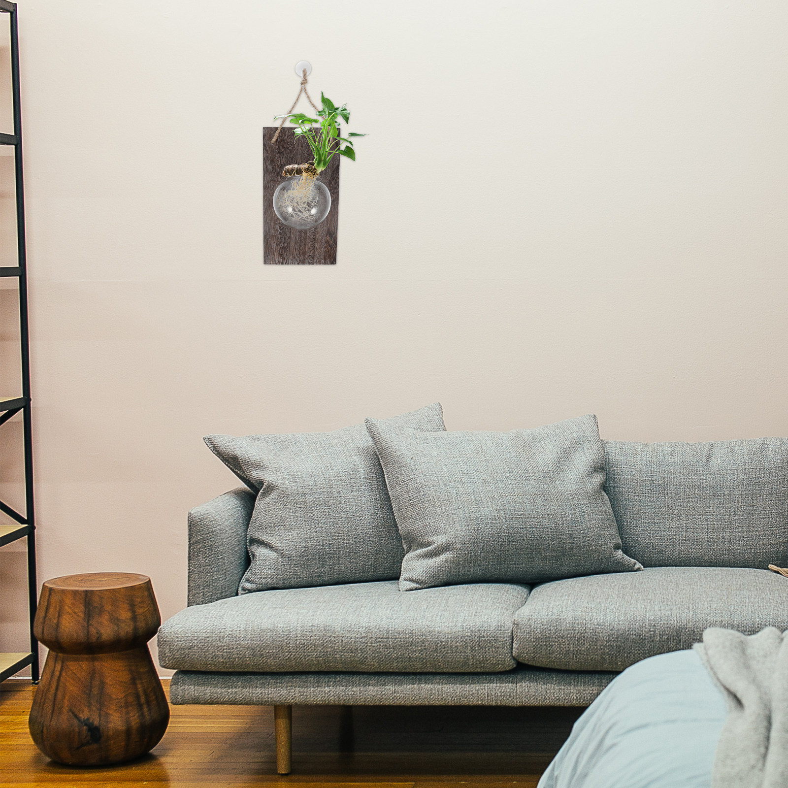 Wall Mounted Glass Vase Hangin - Propagation Station Vase のレビューと価格