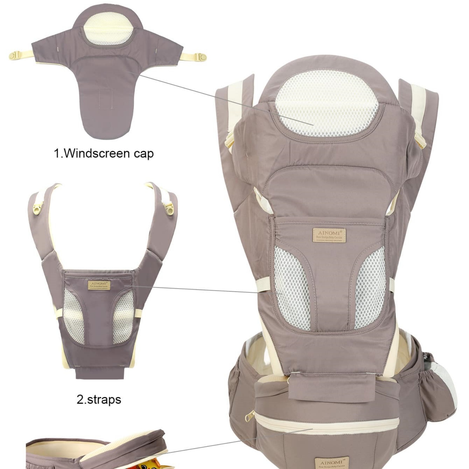 ErgoBaby Carrier with Hip Seat - Rooting Gel Clone のレビューと価格