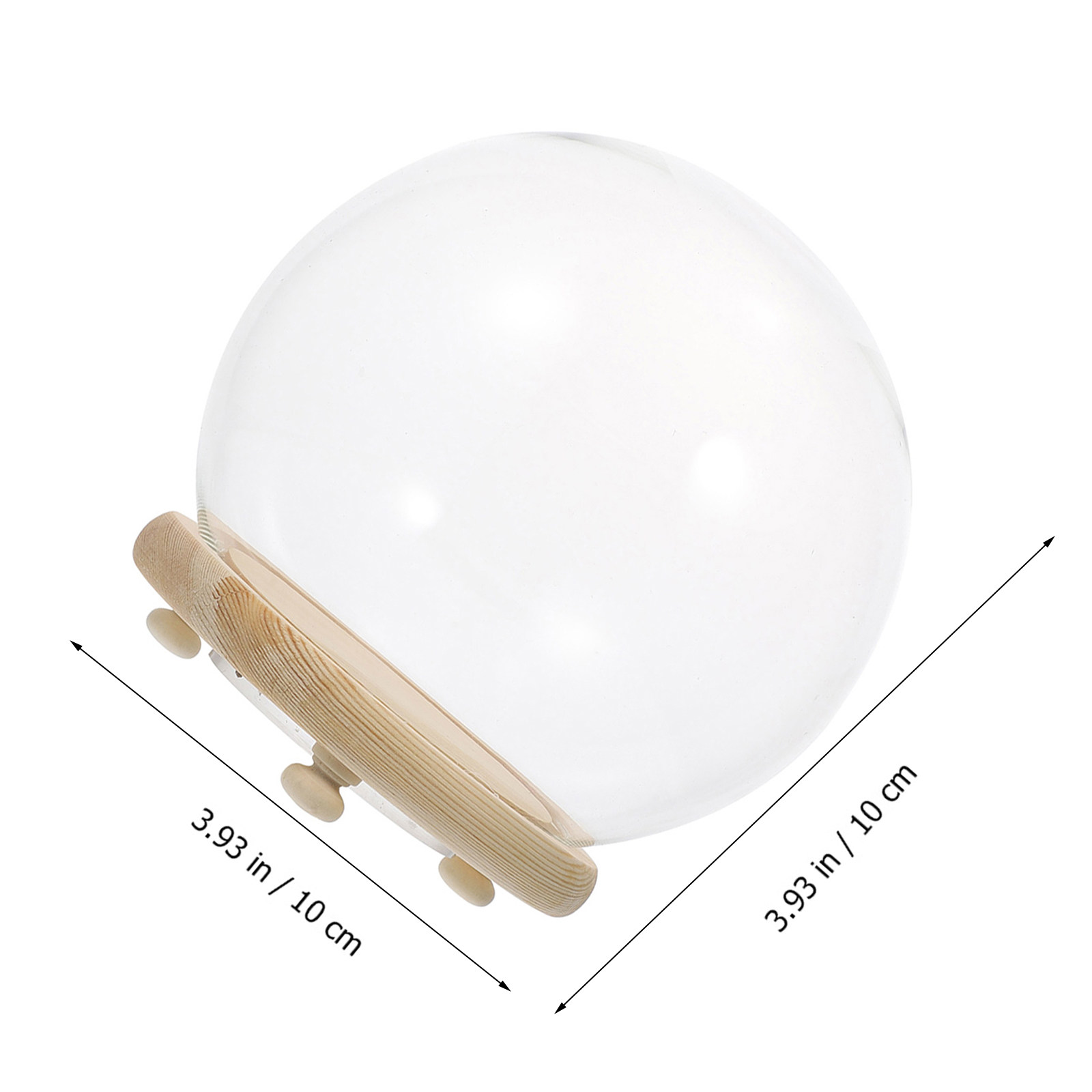 Clear Glass Dome Display Cover - Plastic Dome Clear のレビューと価格