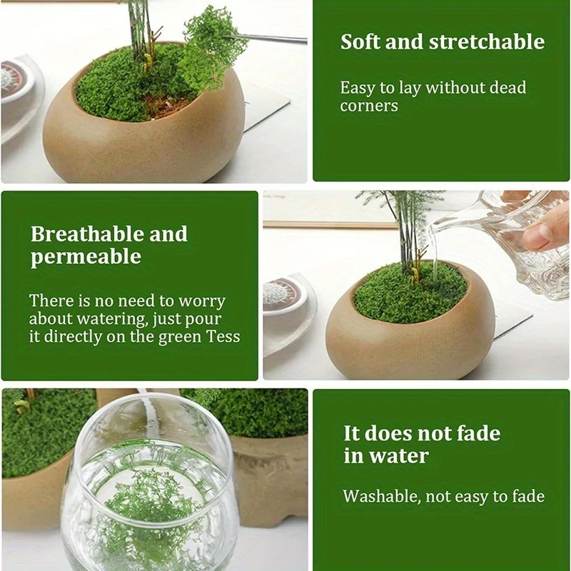 1 \ 5 \ 8 pcs artificial simul - Sphagnum Moss Dry のレビューと価格