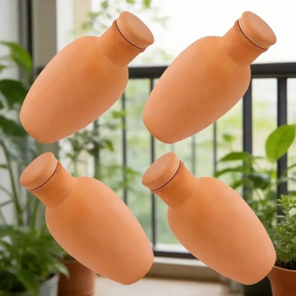 4Pcs Terracotta Material Autom - Self Watering Insert のレビューと価格