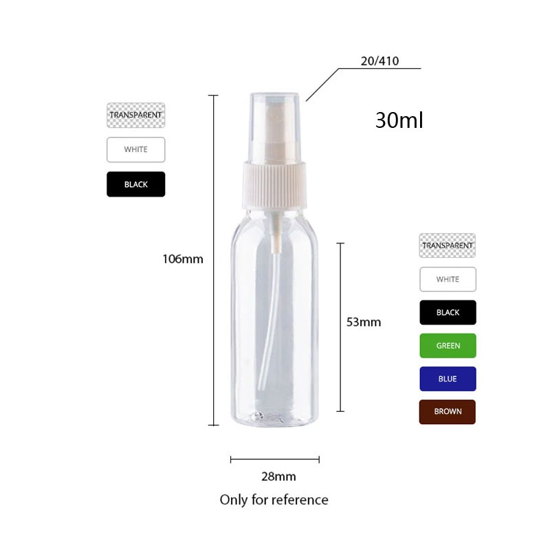 30pcs 30ml 50ml 60ml 100ml Spr - Misting Bottle Fine のレビューと価格