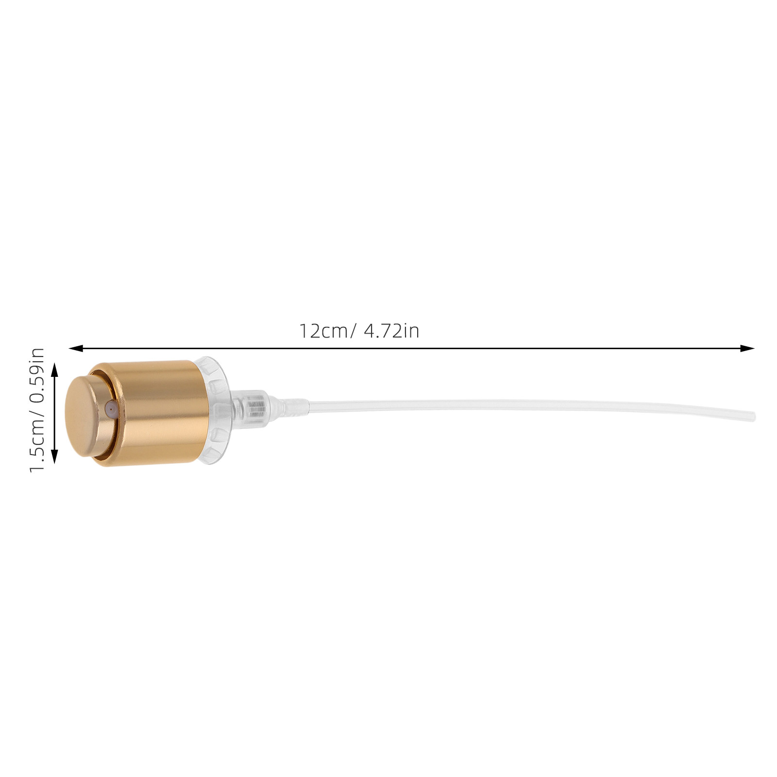 15Pcs Gold-Finished Perfume Bo - Misting Bottle Fine のレビューと価格