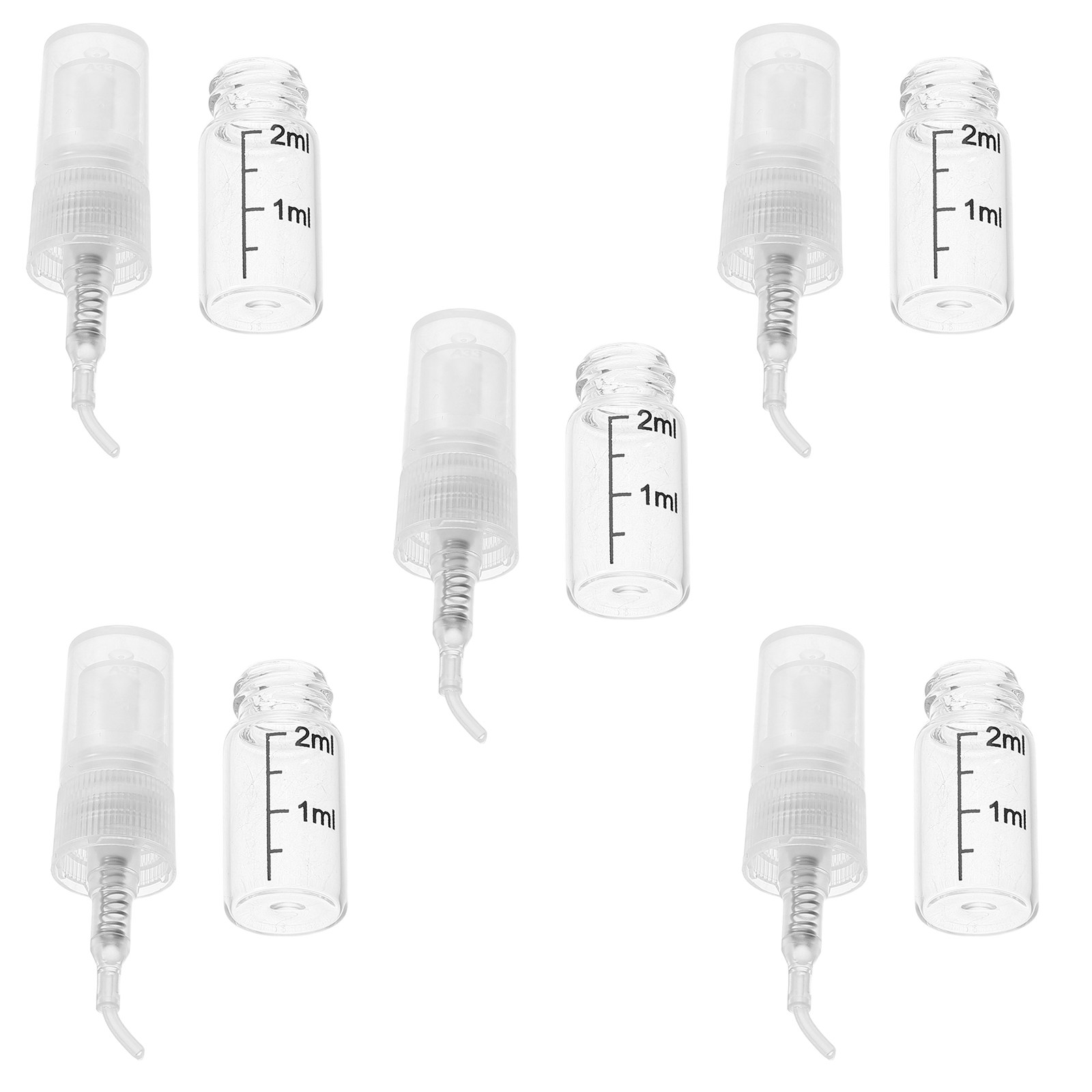 5Pcs Portable Spray Bottle Set - Misting Bottle Fine のレビューと価格