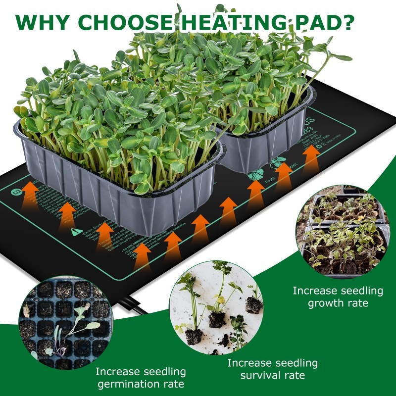 Seedling Heating Mat  Indoor P - Rooting Gel Clone のレビューと価格