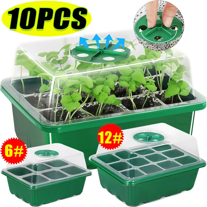 6/12 Grids Growing Starting Nu - Humidity Dome Kit のレビューと価格