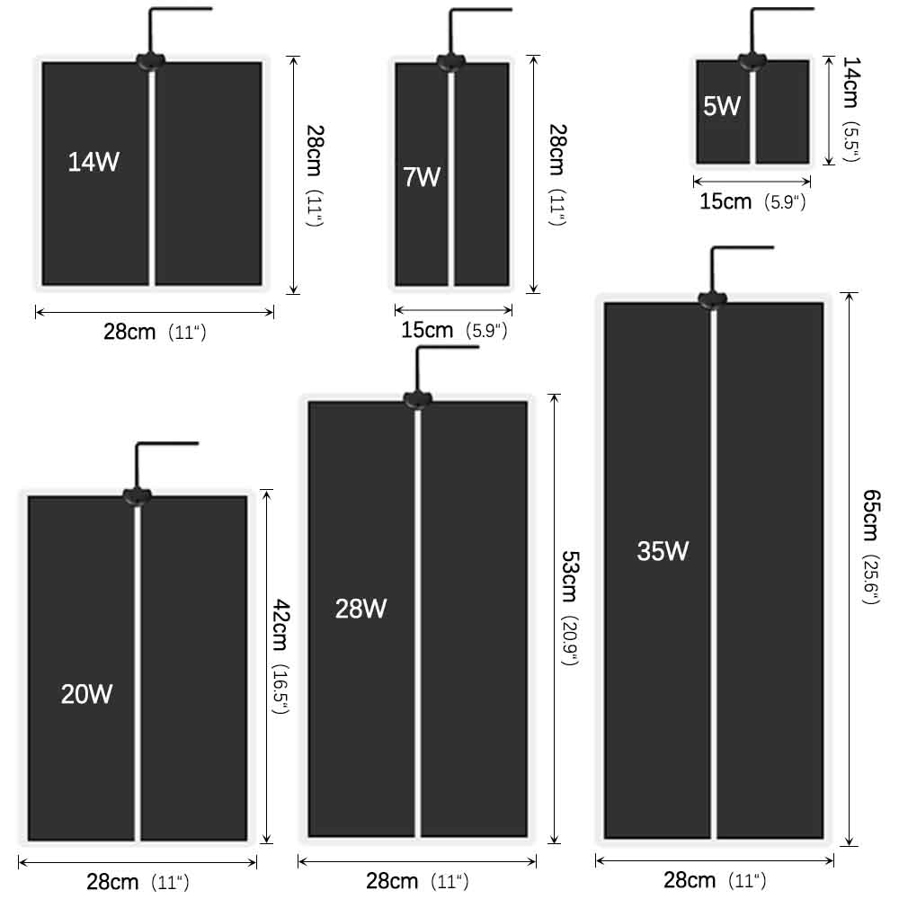 35W-5W Seeds Seedlings Plant H - Heat Mat Seedling のレビューと価格