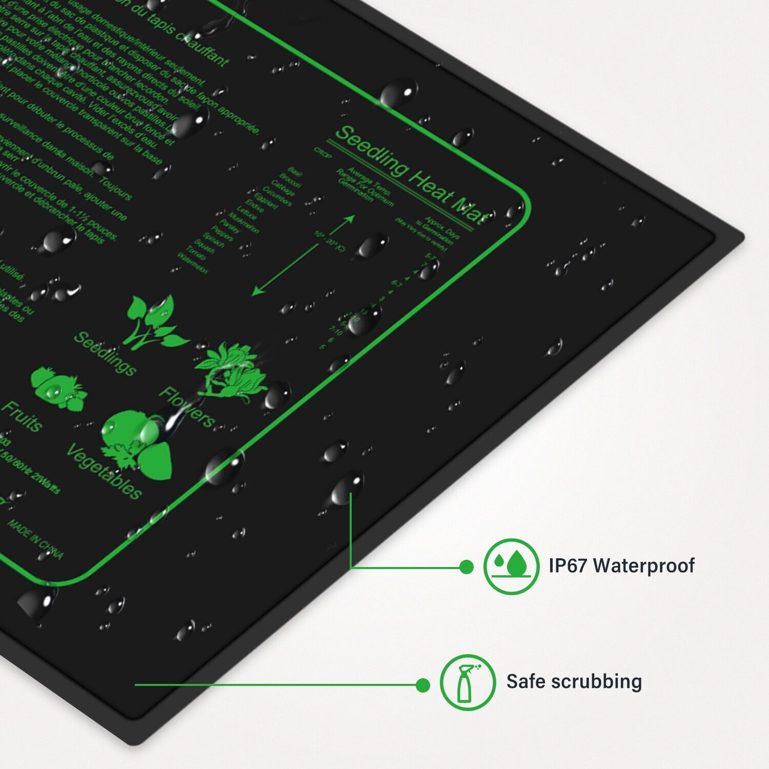 LERWAY 21W Seedling Heating Ma - Heat Mat Seedling のレビューと価格