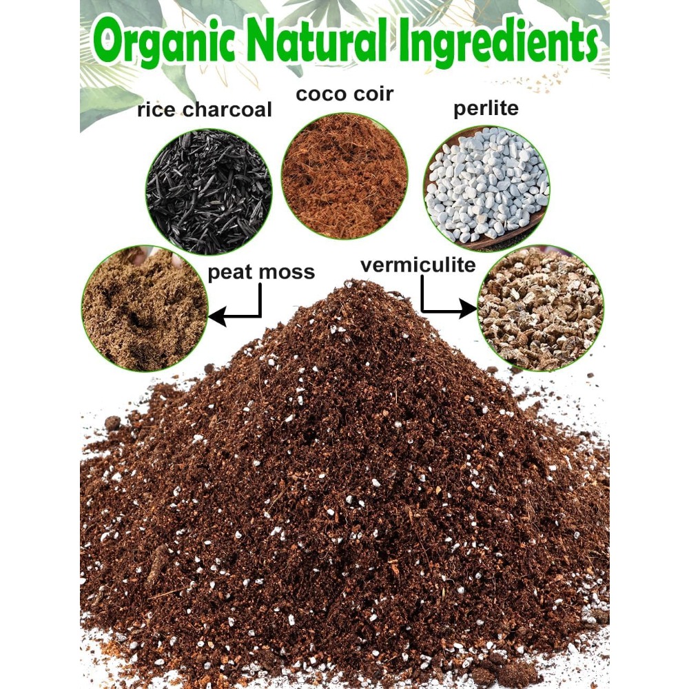 Potting Soil for All Indoor Ho - Coco Perlite Mix のレビューと価格