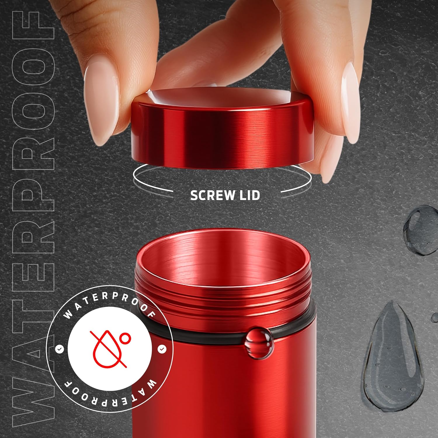 50ml Smell Proof Aluminum Jar  - Misting Bottle Fine のレビューと価格