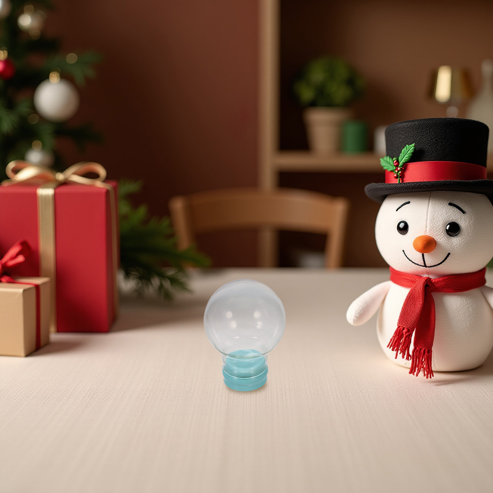 3Pcs Empty Snow Globe Glass Do - Plastic Dome Clear のレビューと価格