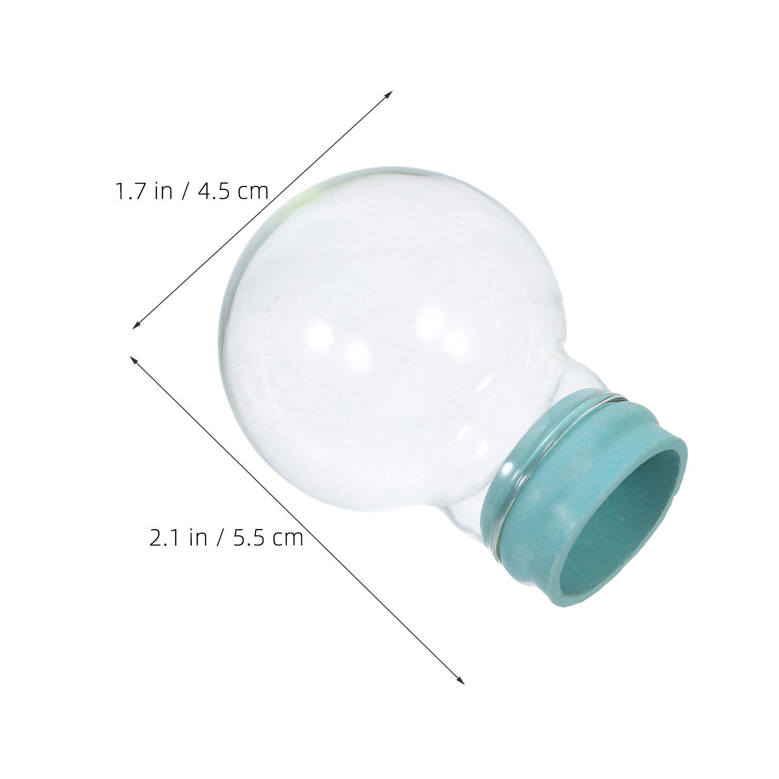 3Pcs Empty Snow Globe Glass Do - Plastic Dome Clear のレビューと価格