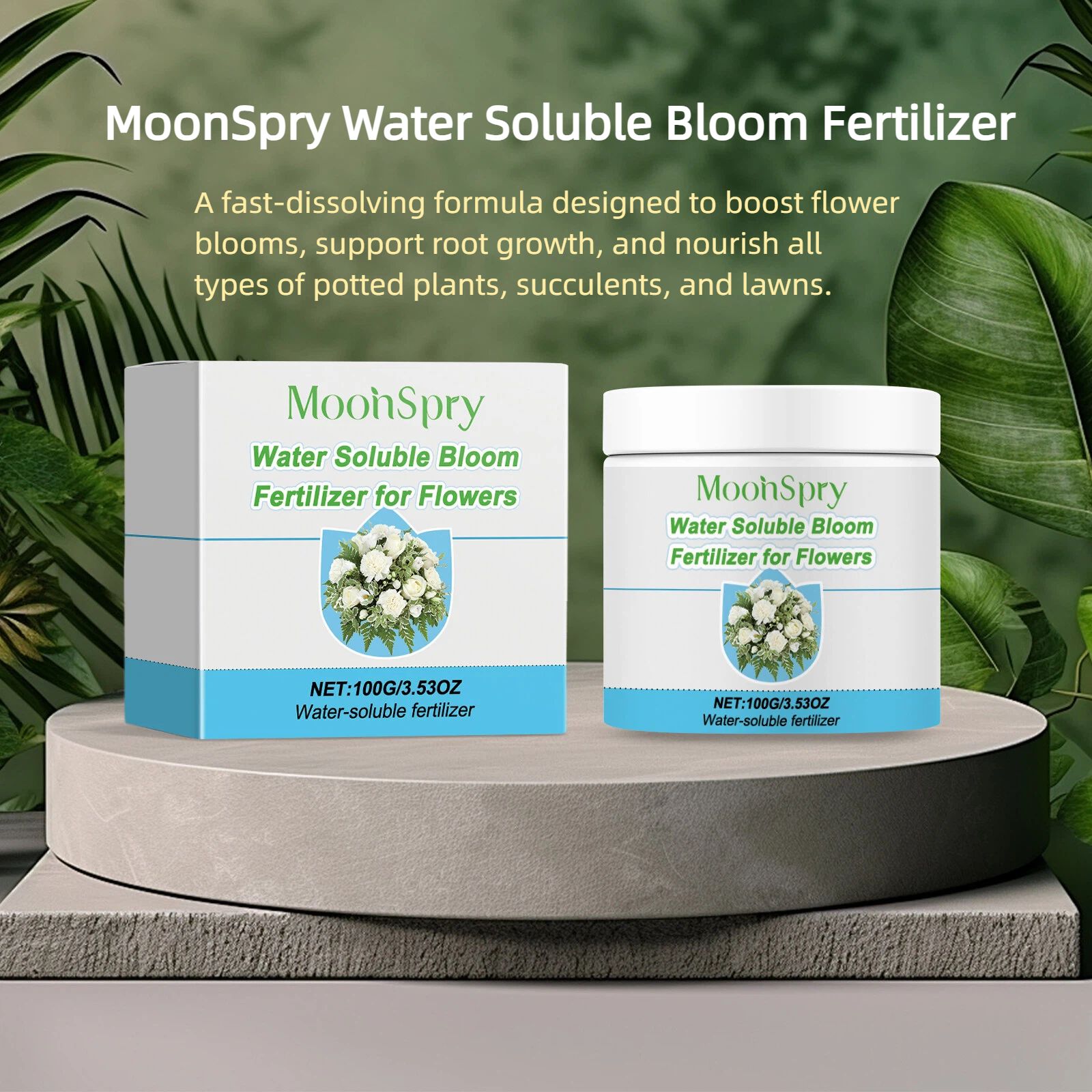 Water Soluble Bloom Fertilizer - Root Stimulator Liquid のレビューと価格