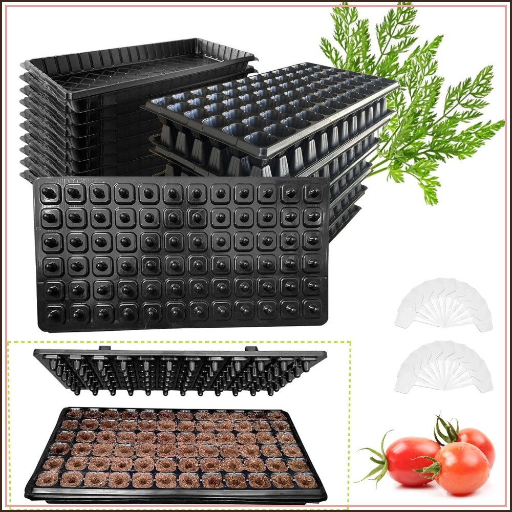 72 Cell Seed Starter Trays wit - Propagation Tray 72 のレビューと価格