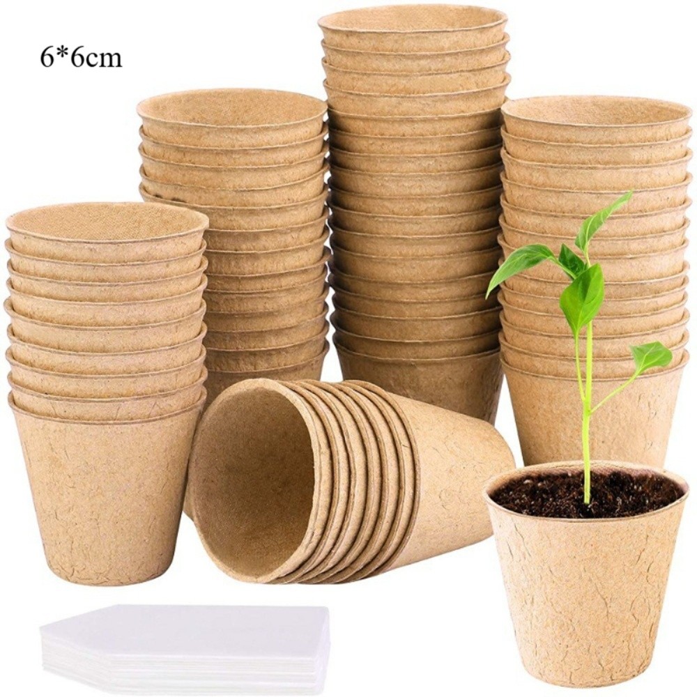 50PCS Biodegradable Plant Star - Peat Pellet Tray のレビューと価格