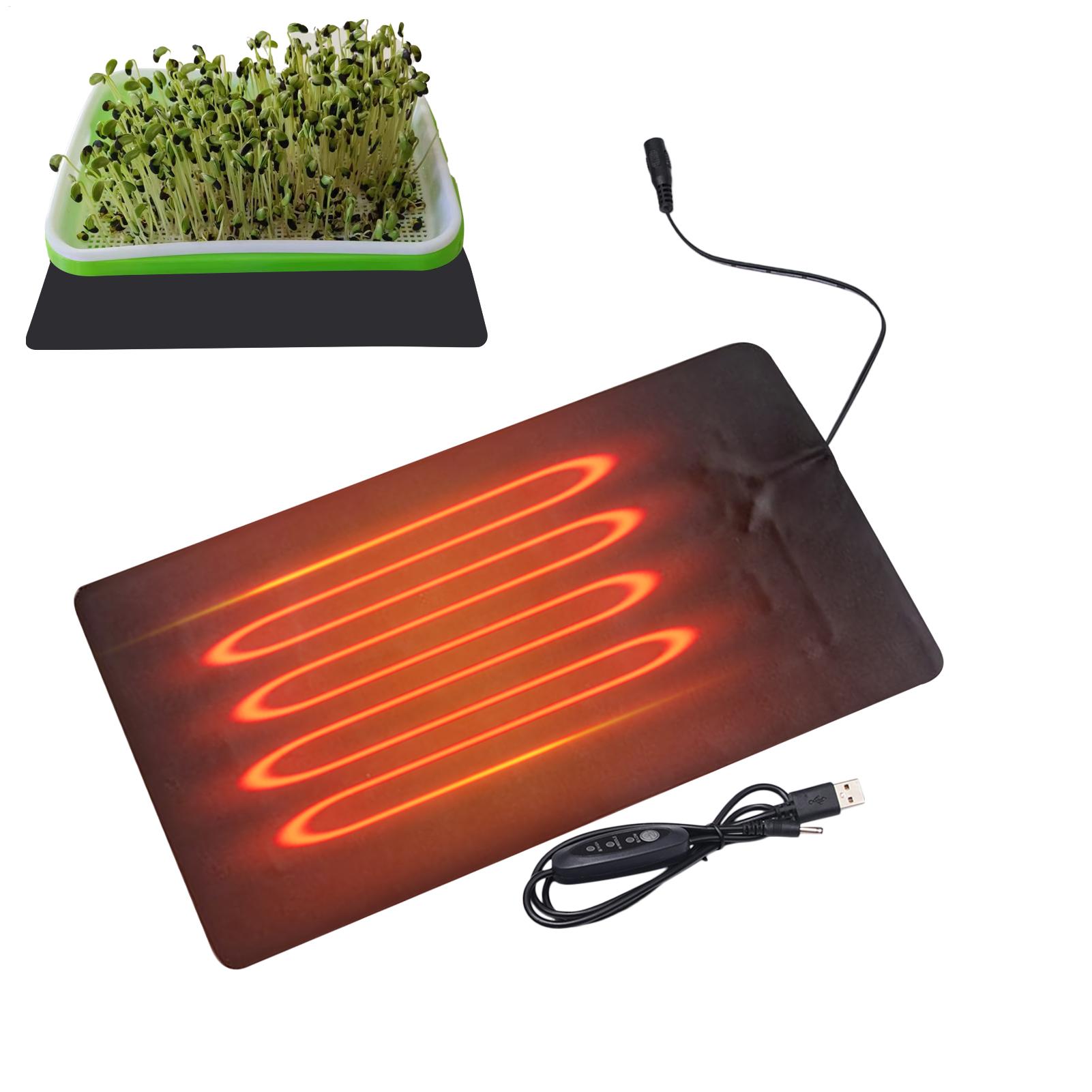 8.5W USB Seedling Heat Mats 3  - Heat Mat Seedling のレビューと価格