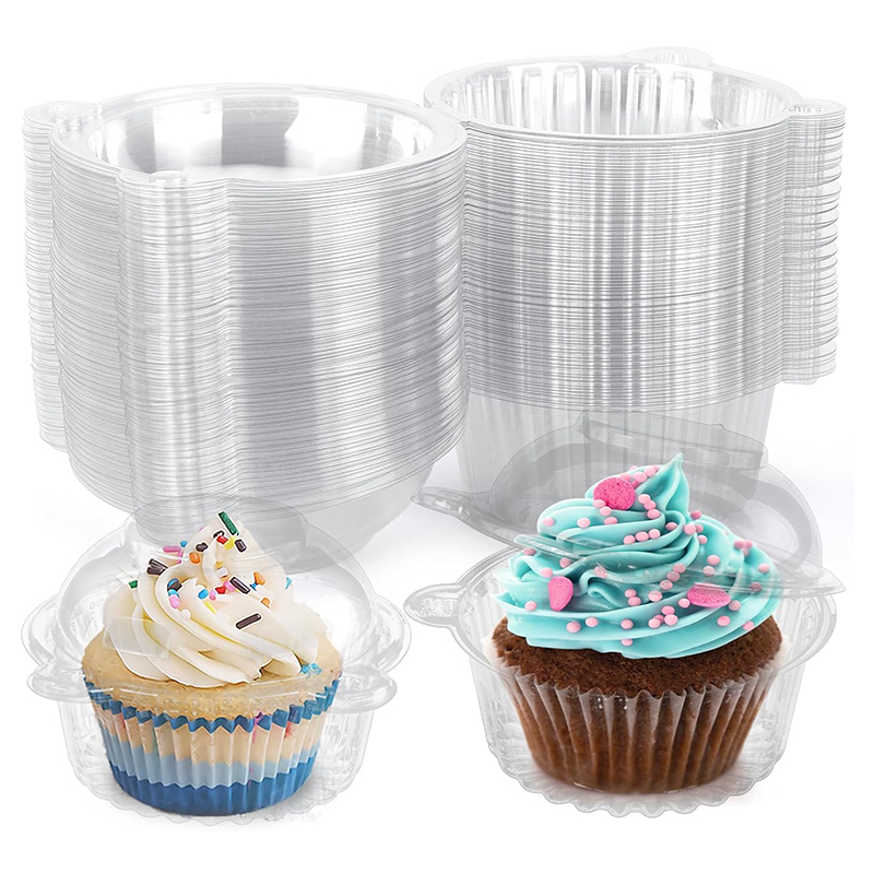 10pcs Cupcake Packaging Boxes  - Plastic Dome Clear のレビューと価格
