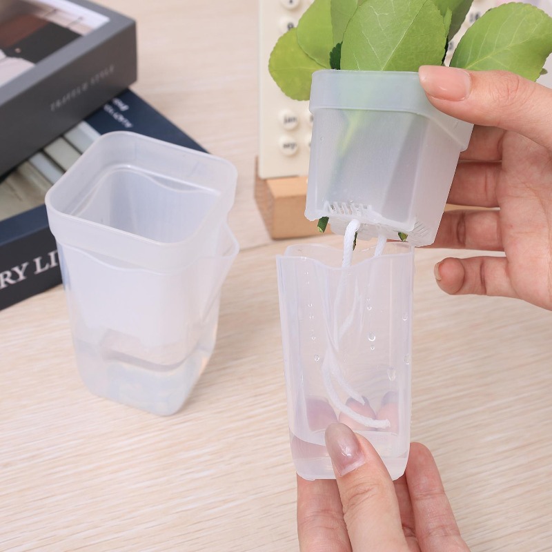 Transparent Flower Plant Pot S - Self Watering Insert のレビューと価格