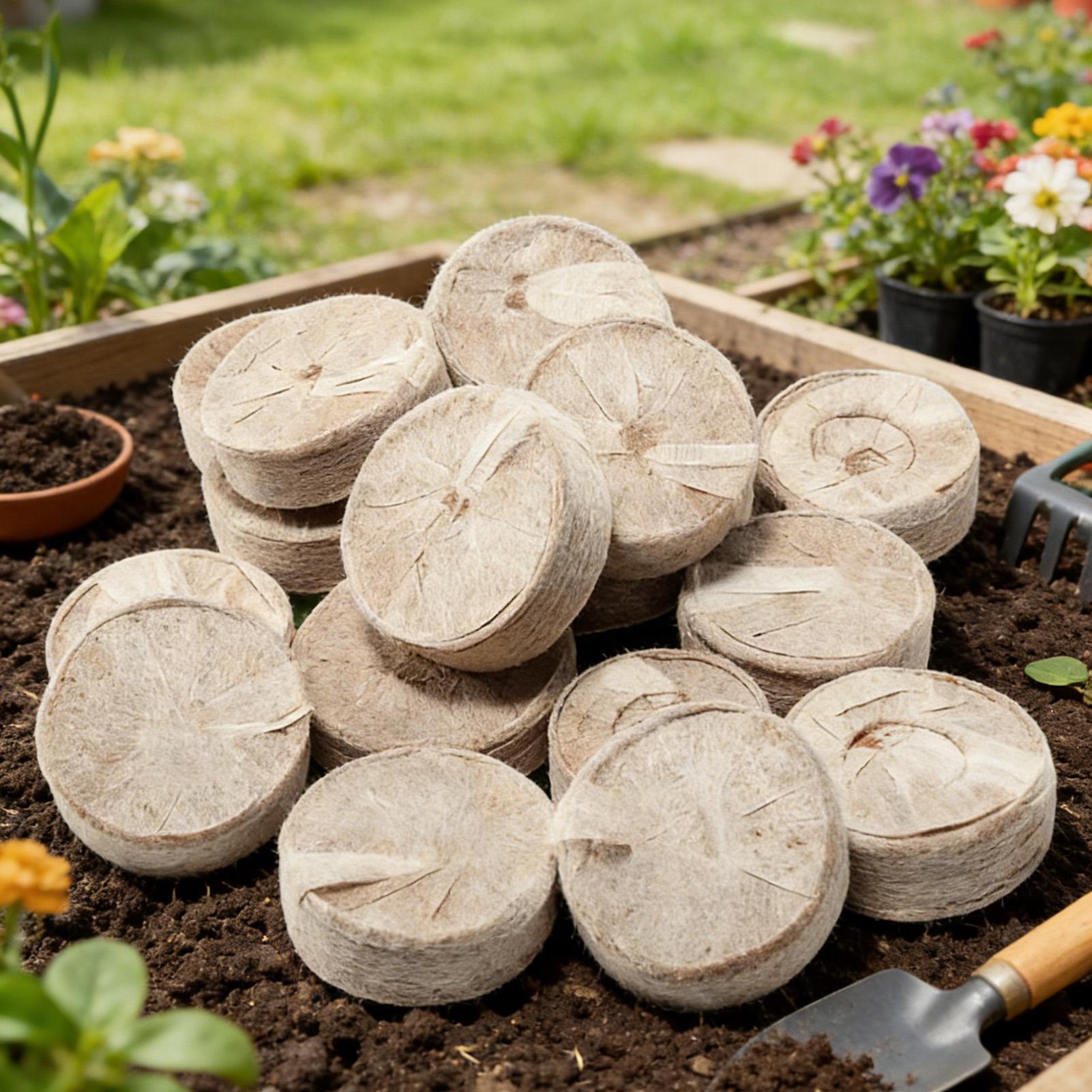 100 Piece Potting Mix Trays 30 - Peat Pellet Tray のレビューと価格