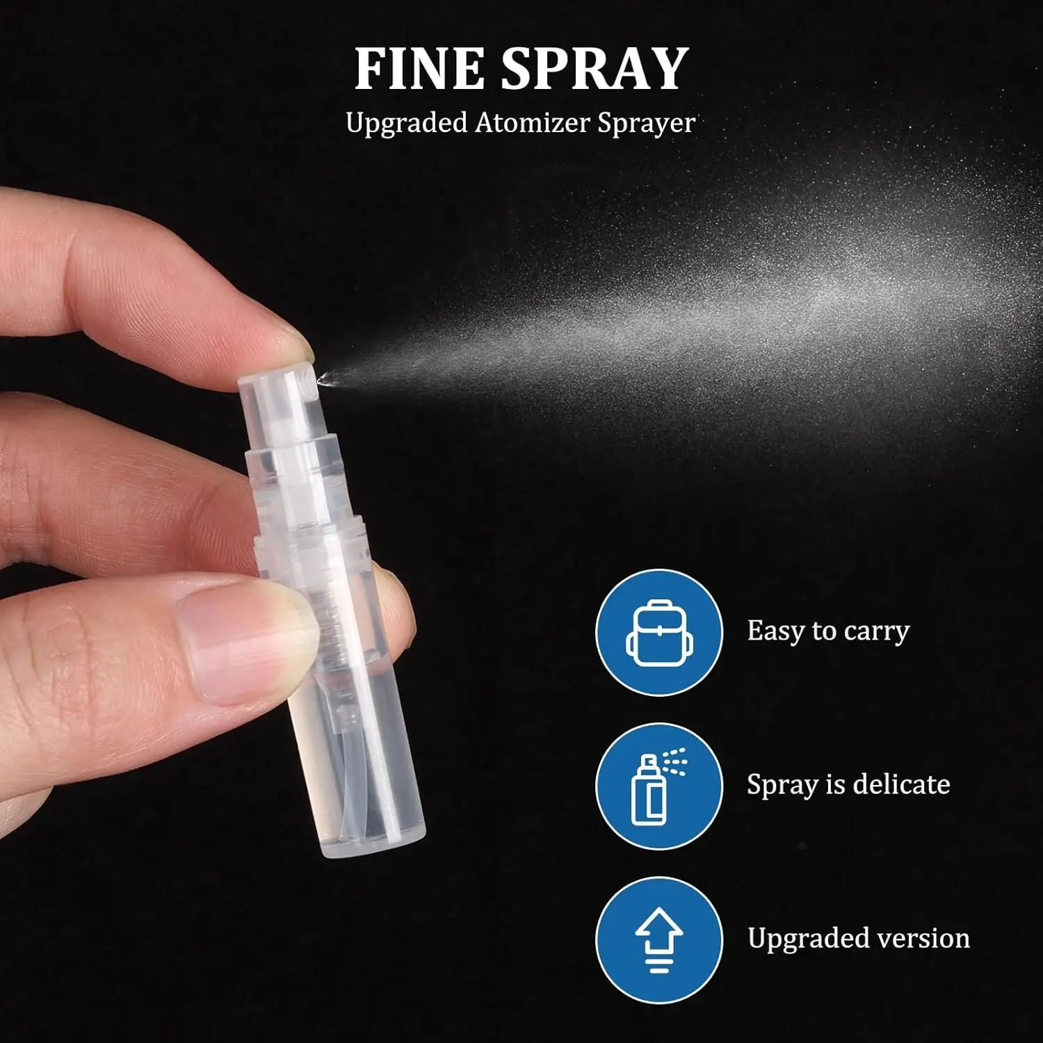 3 ml Mini Spray Bottles, 10 Pa - Misting Bottle Fine のレビューと価格