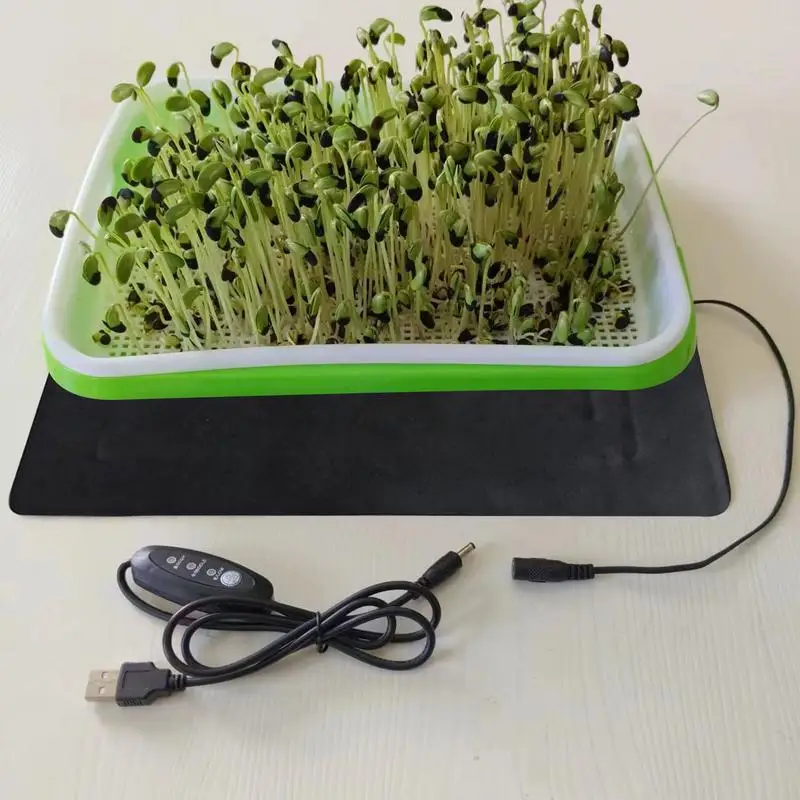 8.5W Plant Heat Mat PVC Leathe - Heat Mat Seedling のレビューと価格