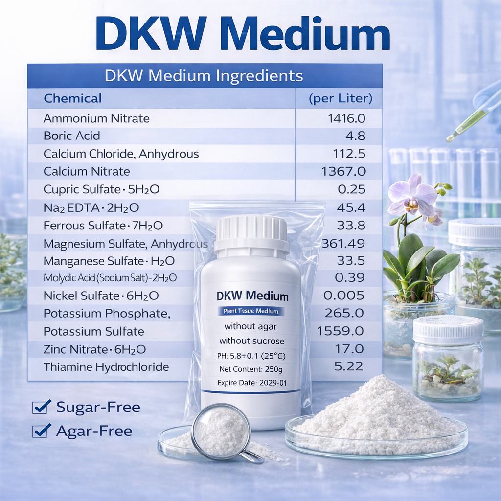 DKW Medium Plant Tissue Cultur - Agar Tissue Culture のレビューと価格