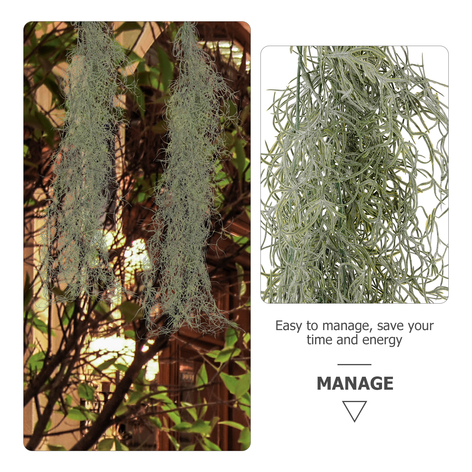 Hanging Decor Artificial Dried - Sphagnum Moss Dry のレビューと価格