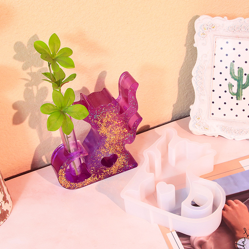 Cat Shaped Resin Molds Vase Si - Propagation Station Vase のレビューと価格