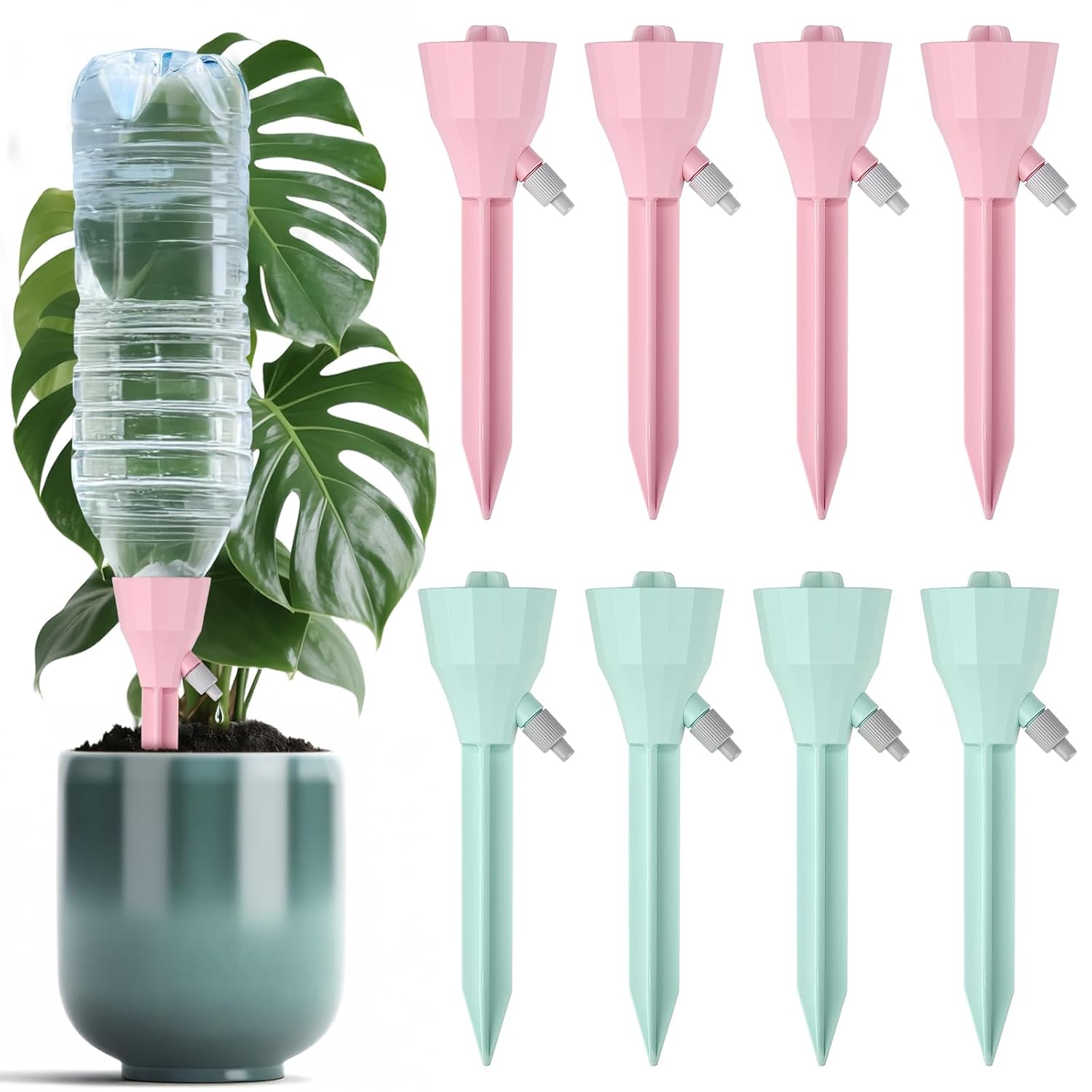 1/12pcs Automatic Drip Irrigat - Self Watering Insert のレビューと価格
