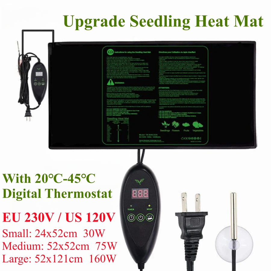 3 Sizes Upgrade Seedling Heat  - Heat Mat Seedling のレビューと価格