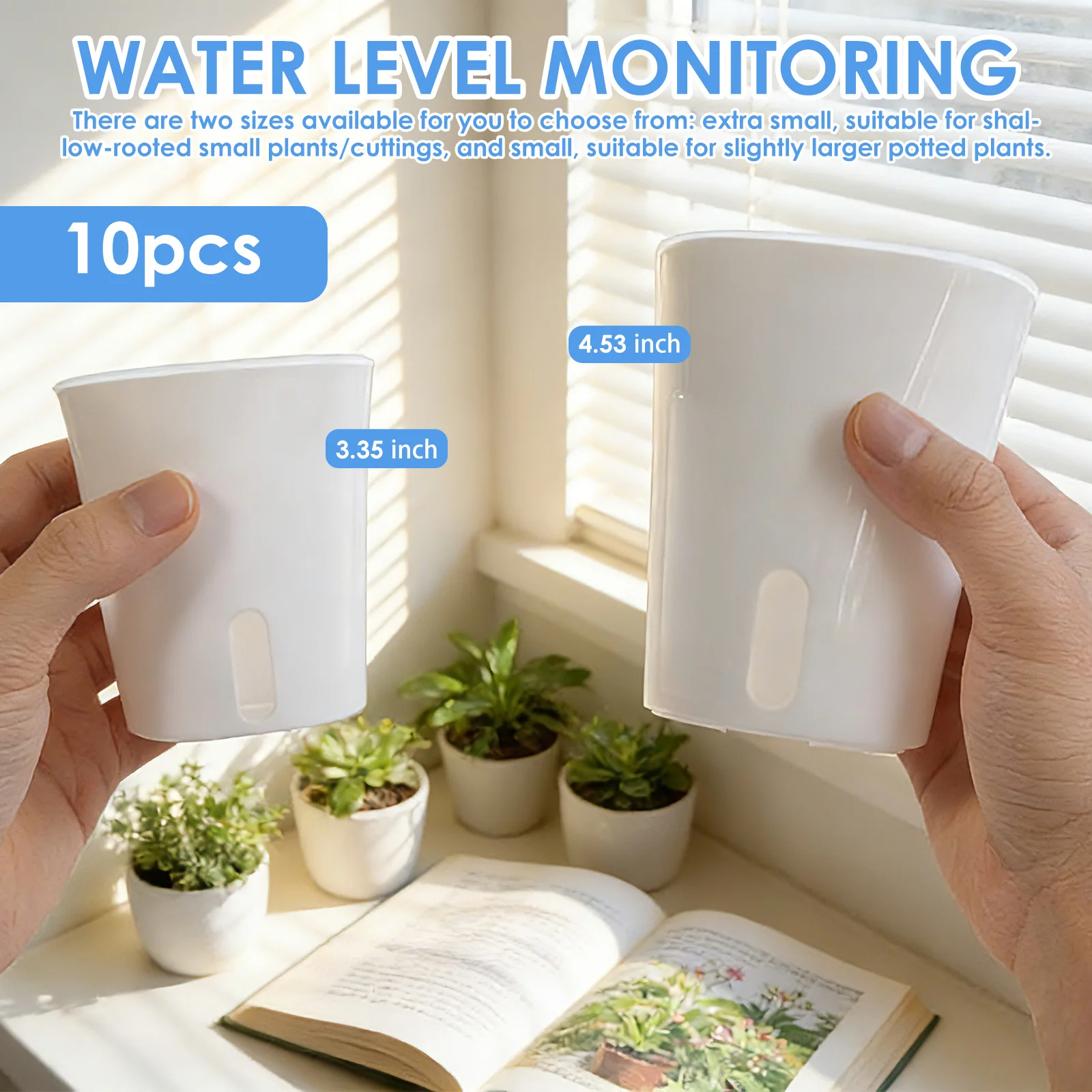 10 Pcs Self Watering Planter L - Self Watering Insert のレビューと価格