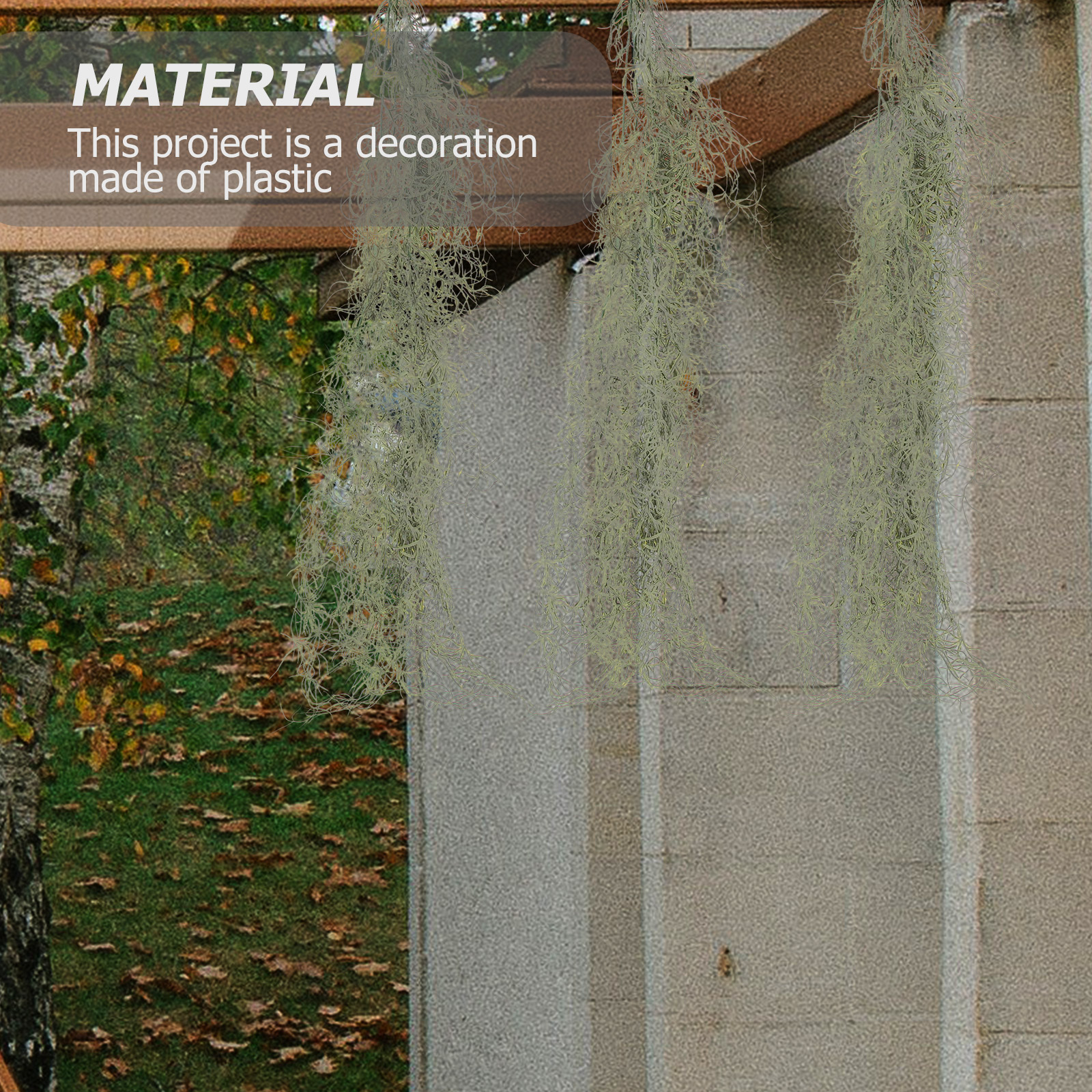 Hanging Moss Decor Artificial  - Sphagnum Moss Dry のレビューと価格