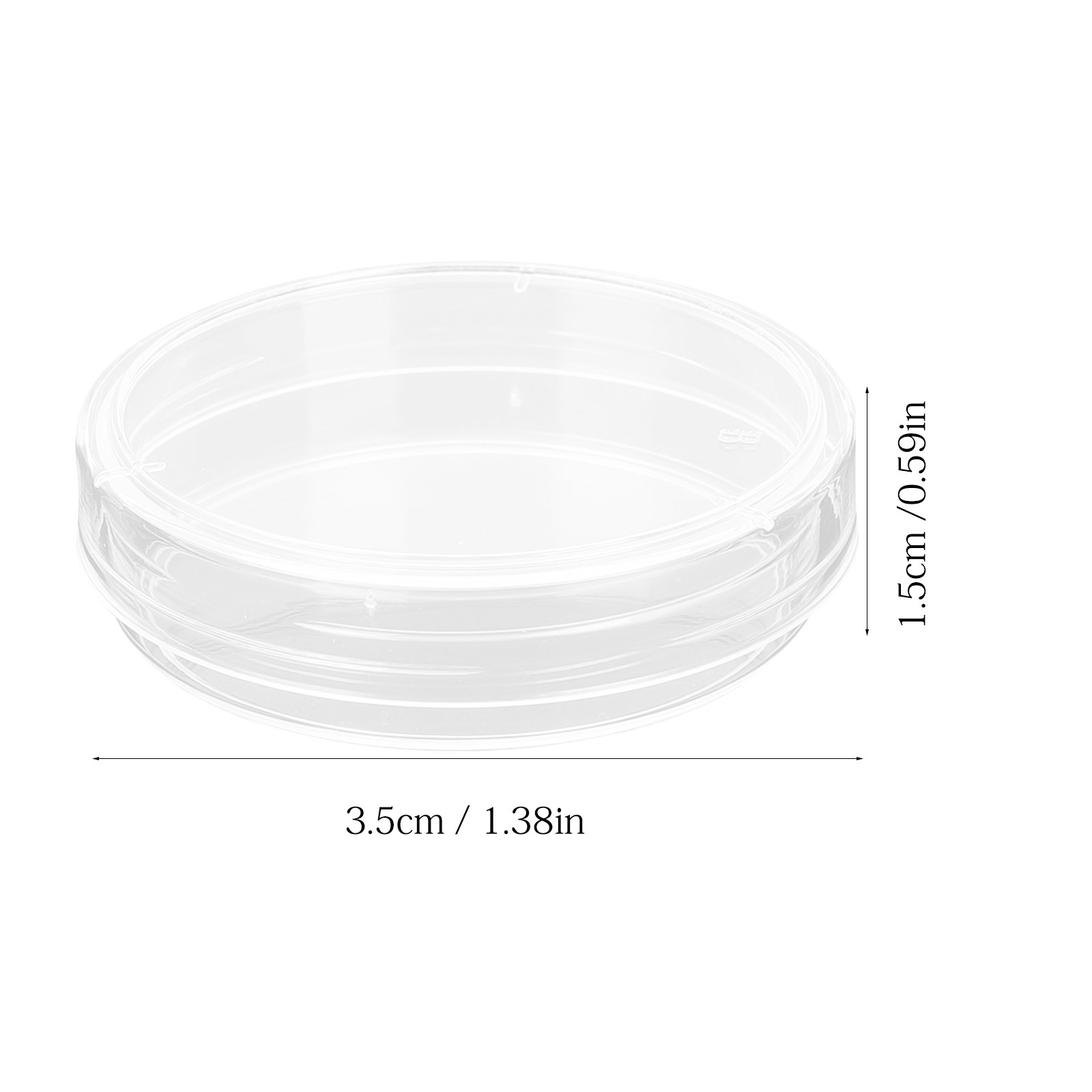 30Pcs Petri Dishes Clear Plast - Agar Tissue Culture のレビューと価格