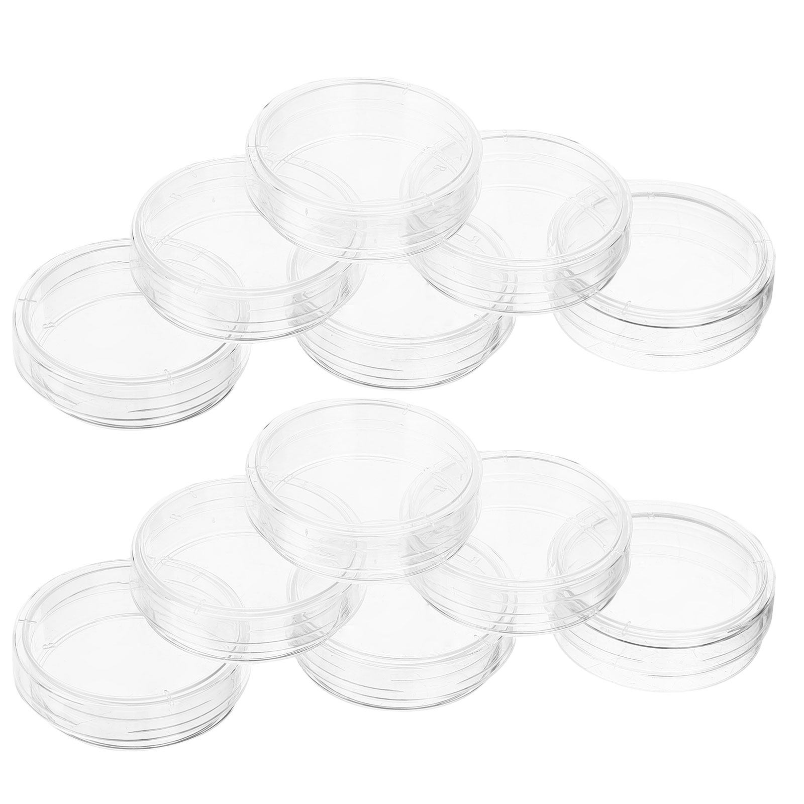 30Pcs Petri Dishes Clear Plast - Agar Tissue Culture のレビューと価格