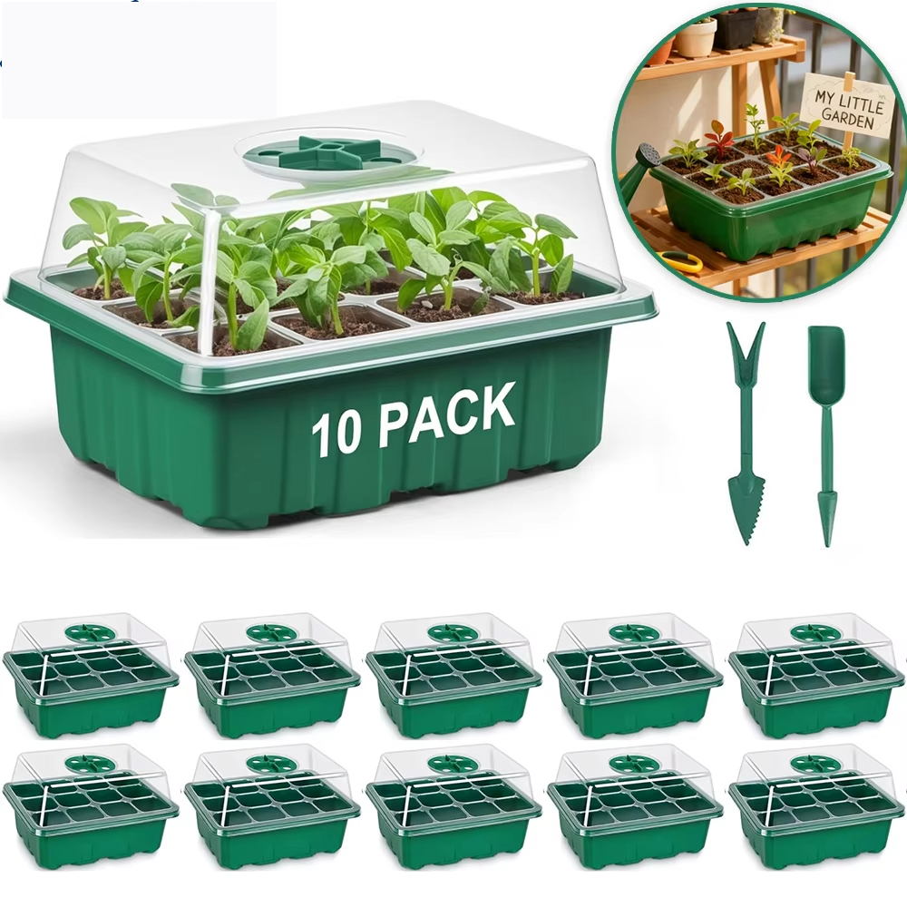 3Pcs Seed Starter Tray Mini Gr - Humidity Dome Kit のレビューと価格