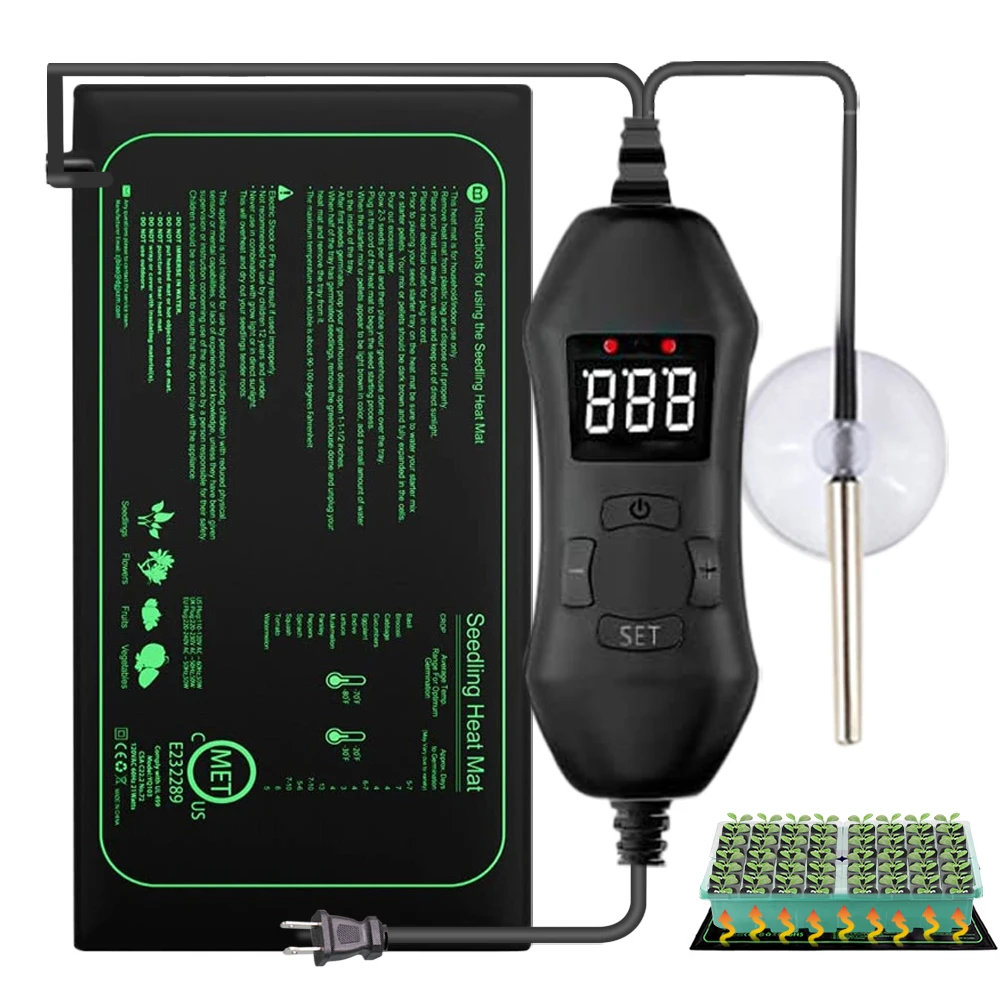 50W EU-US/UK/AU Adjustable The - Heat Mat Seedling のレビューと価格