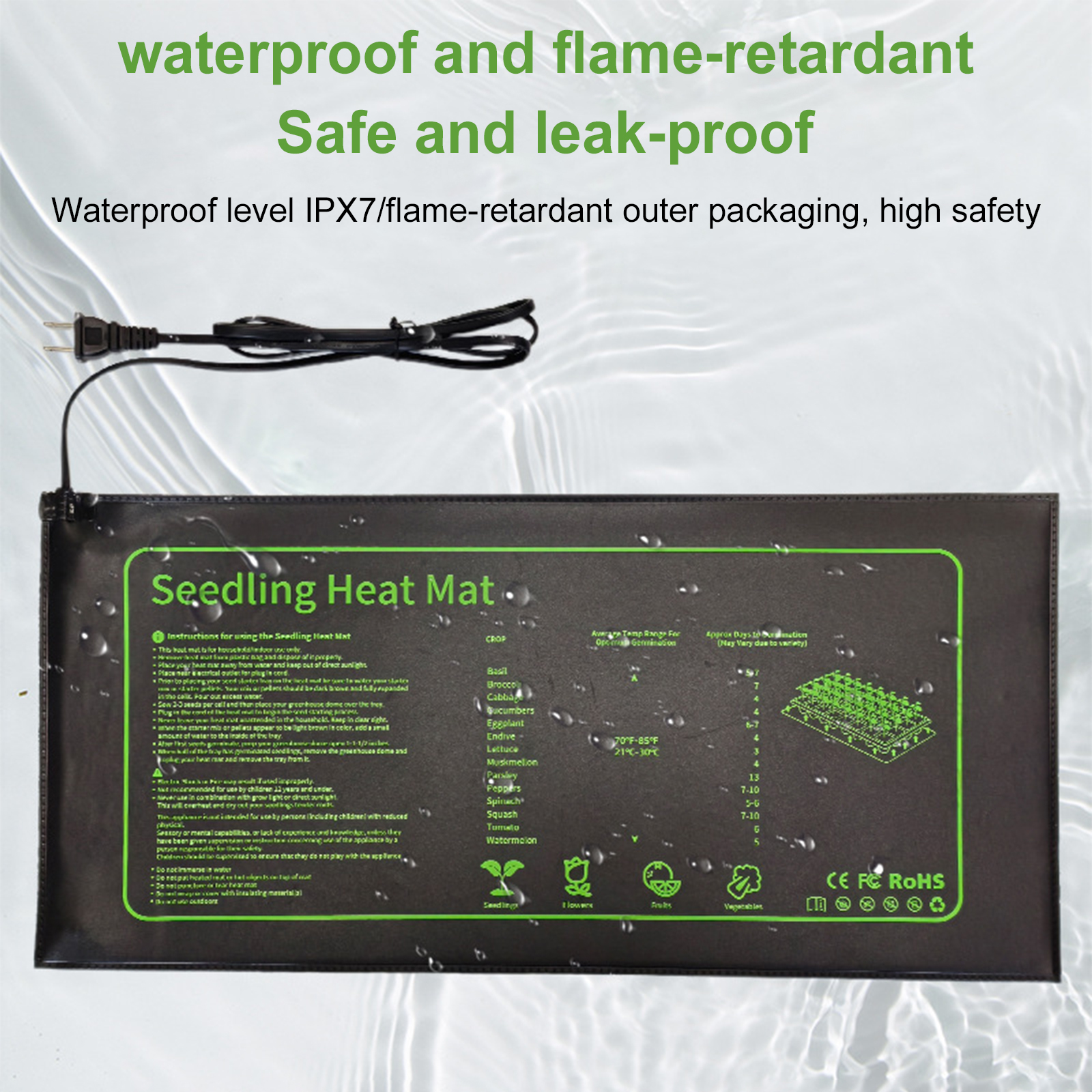 20W Plants Seedling Heating Pa - Heat Mat Seedling のレビューと価格