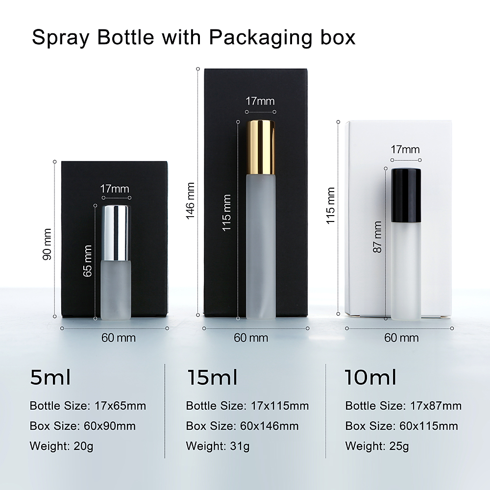 50Pcs 5/10/15ml Perfume Bottle - Misting Bottle Fine のレビューと価格